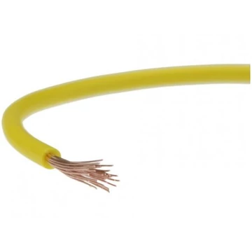 MKH   1 VEZETÉK SÁRGA SODROTT 300/500V PVC