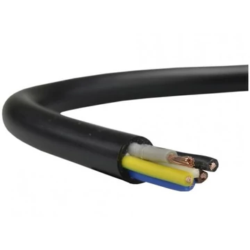 MT 5X1,5 KÁBEL FEKETE SODROTT RÉZ PVC 300/500V