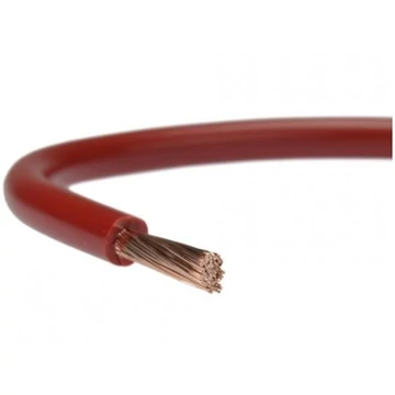 MKH  16 VEZETÉK PIROS SODROTT 450/750V PVC