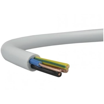 MBCU 4X1,5 (NYM-J) KÁBEL TÖMÖR RÉZ 300/500V SZÜRKE PVC