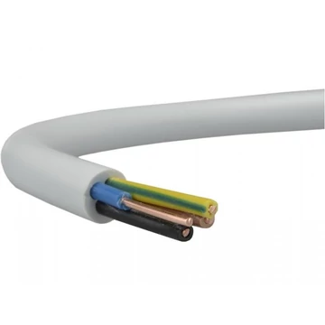MBCU 4X6 (NYM-J) KÁBEL TÖMÖR RÉZ 300/500V SZÜRKE PVC