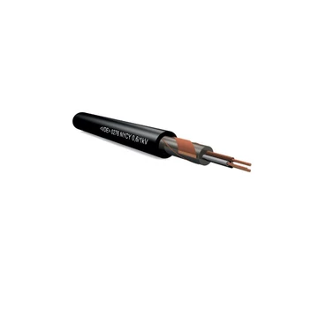 NYCY 4x2,5/2,5 RE árnyékolt réz földkábel 0,6/1 kV FEKETE
