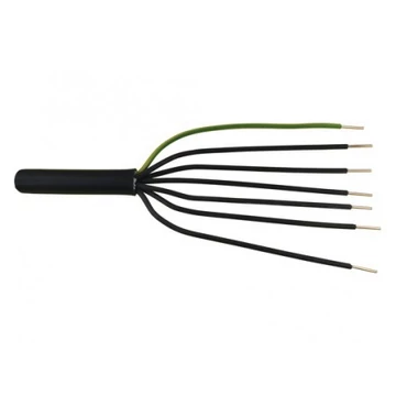 NYY-J 7X1,5 RE RÉZ FÖLDKÁBEL  0,6/1 kV FEKETE ( E-YY-J )