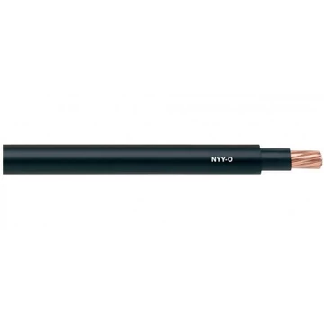 NYY-O 1x150 RM 0,6/1 kV réz földkábel fekete