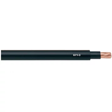 NYY-O 1X240 RM 0,6/1 kV réz földkábel fekete