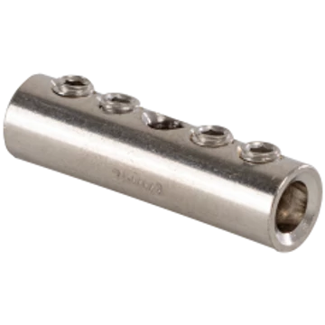 Szigeteletlen toldóhüvely csavarral, ónozott 10mm2, (d1=4,5mm, L=30mm)