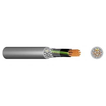 YSLY-OZ 4x1,5 300/500V VEZÉRLŐ KÁBEL SZÜRKE