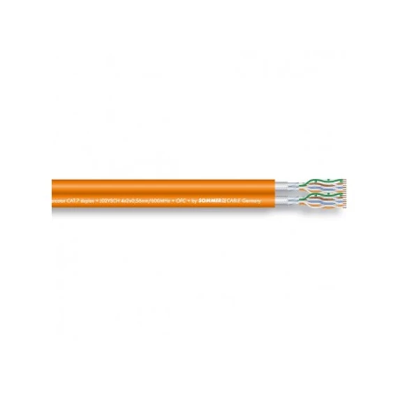 S-FTP S.C. Cat7 4x2xAWG23 LSOH narancs