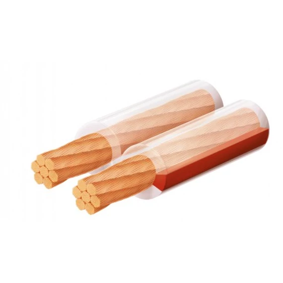 HANGSZÓRÓ VEZETÉK 2X4 ÁTLÁTSZÓ REZEZETT