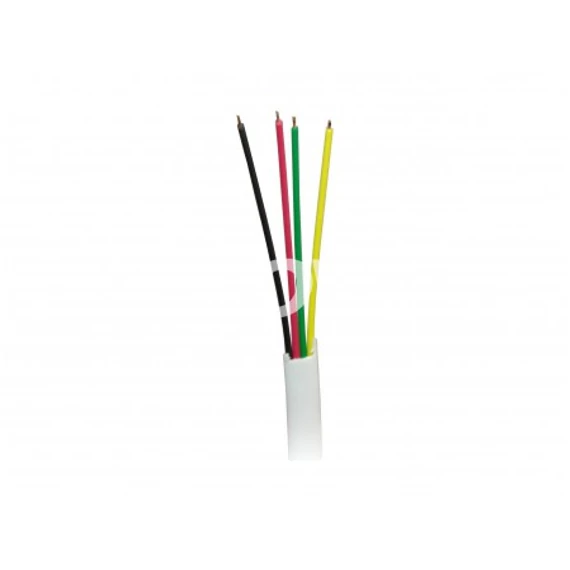 TELEFON VEZETÉK 4x7x0,12 SODROTT (lapos)
