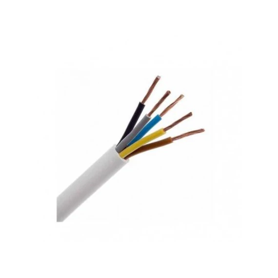 MT 5X1,5 KÁBEL ÁTLÁTSZÓ SODROTT RÉZ PVC 300/500V (vágható)