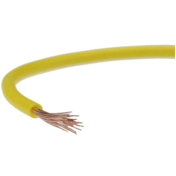 MKH   1 VEZETÉK SÁRGA SODROTT 300/500V PVC