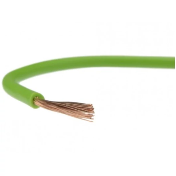 MKH   1 VEZETÉK ZÖLD SODROTT 300/500V PVC