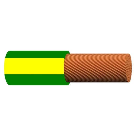 MKH 185 VEZETÉK Z/S SODROTT 450/750V PVC