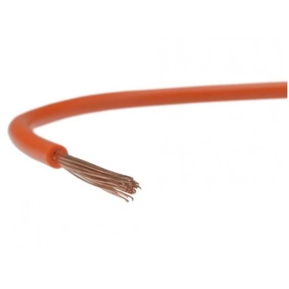 MKH   1,5 VEZETÉK NARANCS SODROTT 450/750V PVC