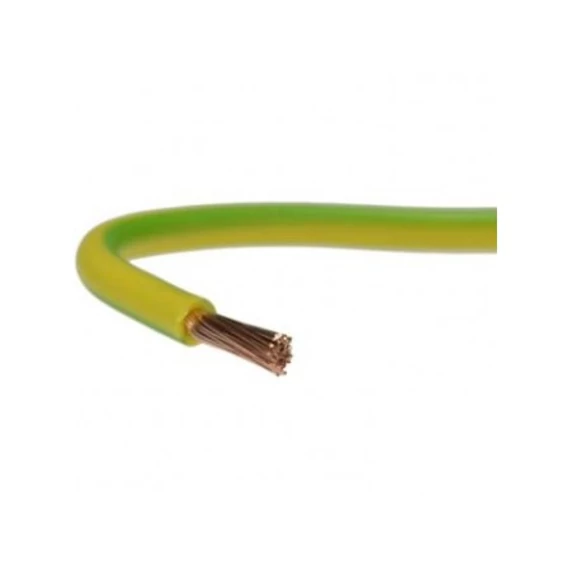MKH 240 VEZETÉK ZÖLD-SÁRGA SODROTT 450/750V PVC