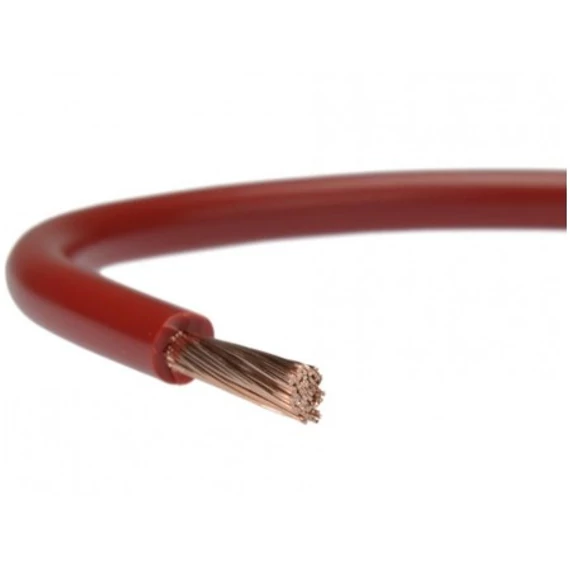 MKH   4 VEZETÉK PIROS SODROTT 450/750V PVC