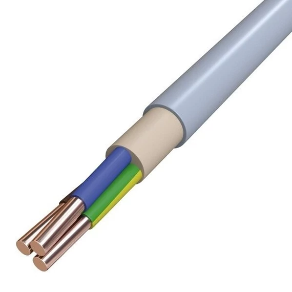 MBCU 3x1,5 (NYM-O) KÁBEL TÖMÖR RÉZ 300/500V szürke PVC
