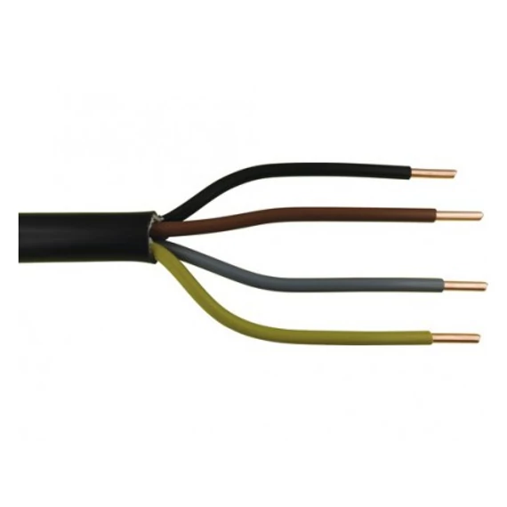 NYY-J 4X1,5 RE RÉZ FÖLDKÁBEL 0,6/1kV (E-YY)