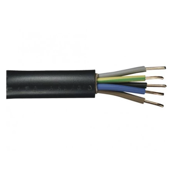 NYY-J 5X1,5 RE RÉZ FÖLDKÁBEL 0,6/1kV (E-YY) TÖMÖR DOBON