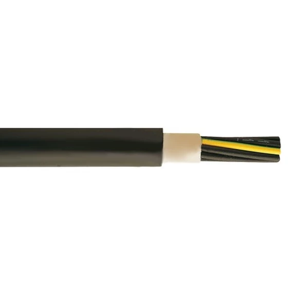 NYY-J 5X10 RM RÉZ FÖLDKÁBEL 0,6/1kV (E-YY)   SODROTT