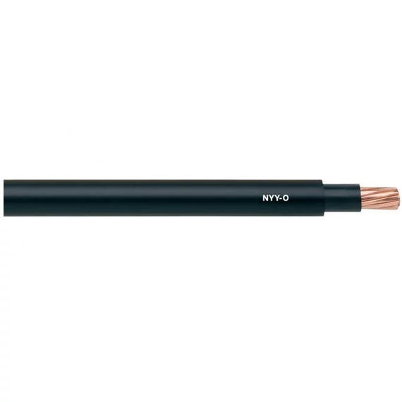 NYY-O 1X240 RM 0,6/1 kV réz földkábel fekete