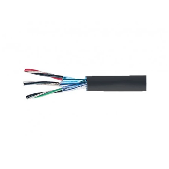 YSLY-JZ 3X2,5 VEZÉRLŐ KÁBEL 0,6/1kV FEKETE