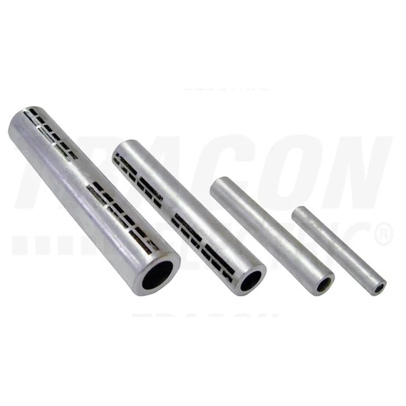 Szigeteletlen alumínium toldóhüvely 150mm2, (d1=16,4mm, L=116mm)