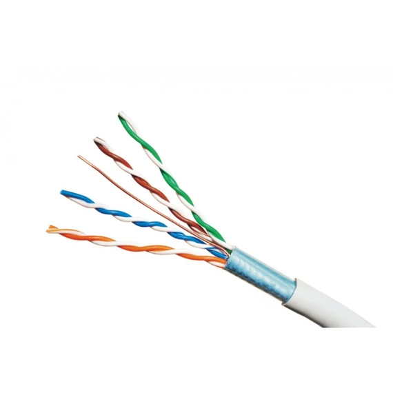 FTP CAT5E KÁBEL RÉZ ERŰ LSZH 305m/DOBOZ lila